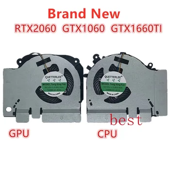 Zbrusu Nový Notebook CPU GPU Chladiaci Ventilátor Pre Xiao 15.6 palce herný notebook XMG1902 - AN AB CA BR