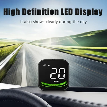 G4 Auto Head-Up Display LED Auto Rýchlomer Smart Digitálny Budík Pripomienka HUD GPS Rýchlosť Zobrazenie Turbo Pre Auto Príslušenstvo