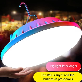 Solárne Nabíjanie Tábor Lampy Vonkajšie Turistika Zariadení na Osvetlenie Závesné Núdzové Svetlá LED Stan Svetlom Baterky Zariadenia