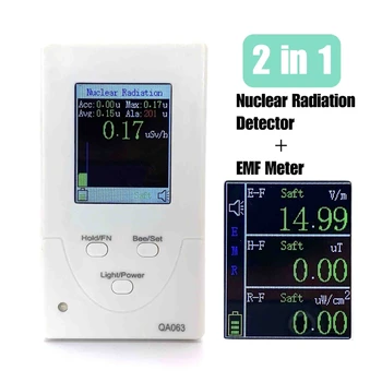 Jadrové Žiarenie Detektor Jód 131 Formaldehyd Rádioaktivity Dozimeter geigerovy X Y-Ray Pevného Β Žiarenia EMF Meter