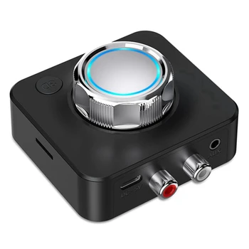 Bluetooth 5.0 Audio Prijímač 3D Stereo Hudby Bezdrôtový Adaptér TF Karty RCA, 3.5 3.5 Mm AUX Jack Pre Súpravu do Auta