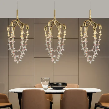 Lustre Medi Crystal Zlatá Lesk svetelným Dizajnérom Závesné Svietidlá pre Villa Lobby Bar, Spálne, Romantická Výzdoba Prívesok Svetlo