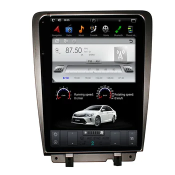 12.3 Palcový autorádio Pre Ford Mustang 2009-2014 Tesla Obrazovke Android, Qualcomm GPS Navigácie Carplay Stereo Prehrávač Multimediálnych súborov