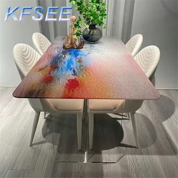 180 cm dĺžka Európe Luxusné Kfsee Jedálenský Stôl
