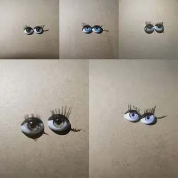 Darčeky Plyšové Hračky, Takže Plastové Oči DIY Bábika Príslušenstvo s Rias Doll Eyes Sklenené Oči