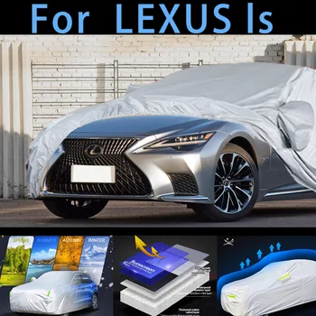 Pre LEXUS ls Auto ochranný kryt,na ochranu pred slnkom,dažďom, na ochranu, ochranu proti UV žiareniu,prachu prevencie auto farby ochranné
