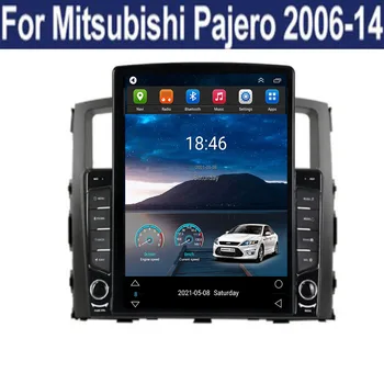 Pre Tesla Štýl 2 Din Android 12 autorádio Na Mitsubishi Pajero 93V97 2007 2008-2035 Multimediálne Video Prehrávač, GPS Stereo Carplay