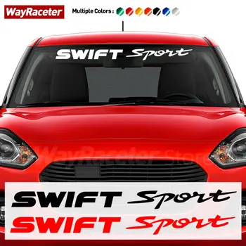 1 Ks Auto, Reflexné Predné Sklo Vinyl Odtlačkový Čelné Okno Nálepka Pre Suzuki Swift Sport 2022 2023 Príslušenstvo