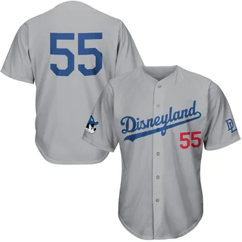 Vlastné muži ženy baseball dresy rodisku blue cream Los Angeles Doyers baseball jersey výšivky fanúšikov outdoorové športové oblečenie