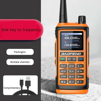 UVBaofeng-Walkie Talkie, ručné rádio, FM walkie talkies, prachu odolnosť, automatické počítadlo frekvencie funkcia.