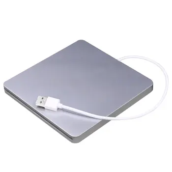 USB DVD Disky, Optické Mechaniky Externé DVD RW Napaľovačka Spisovateľ Záznamník Slot Load CD ROM Prehrávač pre Apple Macbook Pro Notebook PC Hot