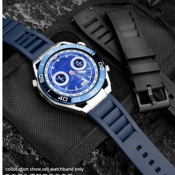 20 mm 22 mm Rýchle uvoľnenie Pre Huawei WATCH3 4Pro watchband GT 2 2e GT2 GT3 Samsung Galaxy GTR fluoro gumy silikónové hodinky remienok