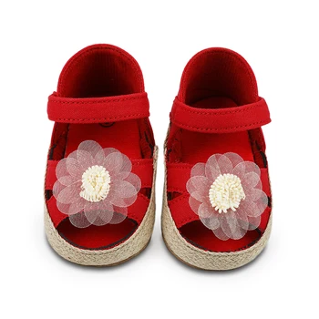 Kvitnúce Kroky: Roztomilý Kvet Sandále pre Dievčatká 0-12 mesiacov - Pohodlné a Štýlové!