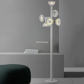 Patentovaný Dizajn Retro Stojacie Lampy, Spálne, Nordic Vintage Luxusné Nočné Svetlá Noc Rohu Lampe De Chevet Obývacej Miestnosti Dekorácie
