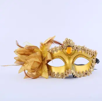 Princezná Polovicu Tváre Dospelých Sexy Maska Halloween Film Cosplay Prom Party, Masky Vianočné Maškaráda Deti Darček SN6308