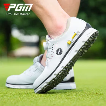 PGM XZ302 golfové topánky s marker s tee držiteľ auto sťahovacie nepremokavé topánky