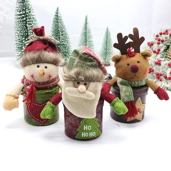 Veselé Vianoce Políčok Pre Cukrovinky, Sušienky Apple Darčeka Santa Claus Snehuliak Elk Cookie Obaly Boxy Nový Rok 2023 Noel Navidad