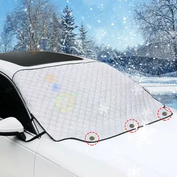 Užitočné Príslušenstvo Snehovej pokrývky čelné Sklo krytie čelného skla Exteriéru Pre nákladné automobily Suv Magnetické Praktické RV SUV 4 Vrstvy