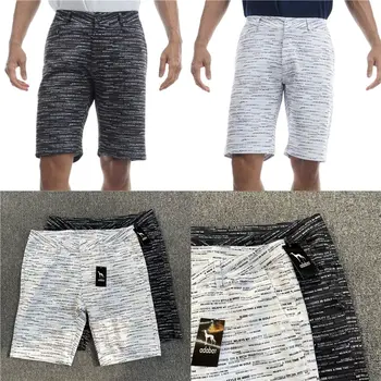 Golfové oblečenie pánske letné kraťasy stredné nohavice Elastické tlač Golf dodáva Japonské nohavice