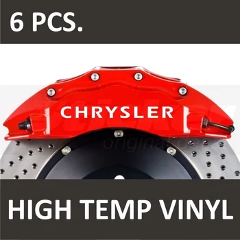 Pre Chrysler Premium Brzdový Strmeň Nálepky, nálepky 300C 300M Concorde Crossfire Auto Styling