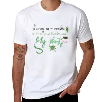 Nové milujem svoje rastliny viac ako 3 T-Shirt funny t shirt chlapcov biele tričká tees zábavné tričká designer t shirt mužov
