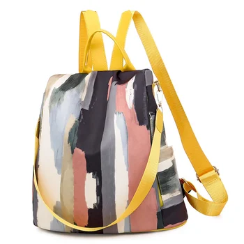 Dámy batoh 2023 new oxford handričkou vonkajšie cestovná taška svetlo voľný čas s dvojakým použitím anti-theft taška schoolbags pre ženy