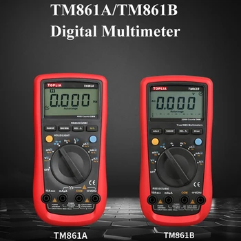 TOPLIA Digitálny Multimeter TM861A Série True RMS 1000V Auto Sortiment Ručných Profesionálny Tester Voltmeter multimeterAC/DC TM861B