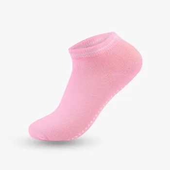 Ženy to Jednoduché jednofarebné Proti Sklzu Jogy Ponožky Krytý Tanečné Športy, Priedušná Krátke Ponožky Mäkké Pohodlné Silikónové Loď Ponožky