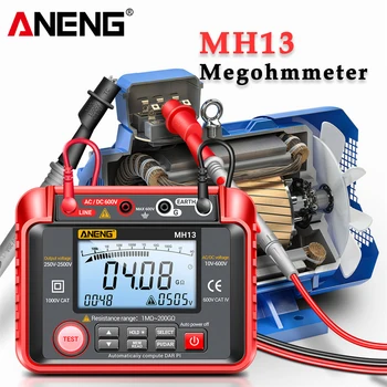 ANENG MH13 Digitálny Multimeter Megometro Ohm Tester Izolácie Zemi Vysokej Megohmmeter Nástroj Napätie Megger Odpor Meter Tester