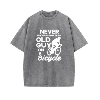 Umyté Tehotenstva Tričko Retro Unisex High Street Beží Zábavné Cyklistické Bicykli Cyklista Tlač Módne Materskej T-shirt