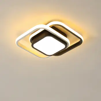 Moderné Akryl LED Stropné svietidlo Stmievateľné Prívesok Lampa Obývacia Izba Entryway Krytý Luster Zariadenie Spálne 110V 21W