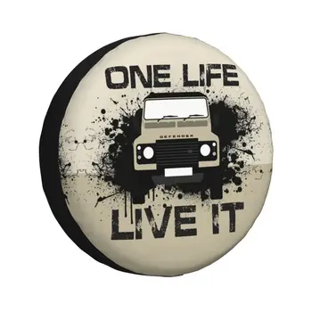 Jeden Život, Žiť Ho Náhradné Koleso Pneumatiky Kryt pre Mitsubishi Pajero Jeep RV SUV 4WD 4x4 Príslušenstvo Vozidla 14