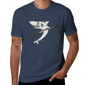 Nový Bazén Shark T-Shirt rýchle sušenie tričko kawaii oblečenie letné top grafika tričko vybavené tričká pre mužov