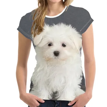 Nové 3D Tlač Krásny Pes Príčinné Oblečenie Móda Muži Ženy T-shirt Plus Veľkosť S-7XL Štyri ročné obdobia Bežné Nadrozmerné Grafické TShirts