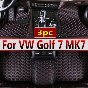 Auto Podlahové Rohože Pre Volkswagen vw Golf 7 MK7 2020 2019 2018 2017 2016 2015 2014 2013 Auto Interior Styling Chráni Poťahy, Koberce