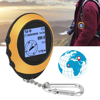 Satelitné GPS Polohy Ručné So Sponou Mini GPS Navigácie Kompas Pre Vonkajšie Športové Cestovanie Turistika