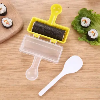 Trasenie Ryža Loptu Formy Sushi Maker s Lyžicou Kuchyňa DIY Bento Príslušenstvo Nástroje pre Deti Deti