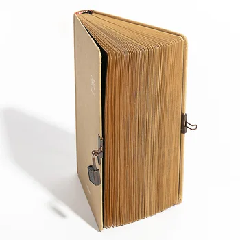 Sulfátový Papier Notebook so Zámkom, 365 Dní Denník, Zápisník Prázdne, Náčrt, Knihy, Časopisy Program Plánovač