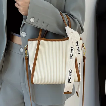 Ženské Taška High-Grade Prenosné Vedro Vrece 2023 Nové Letné Módne Trendy Textúra Messenger Bag Malá Taška taška cez rameno