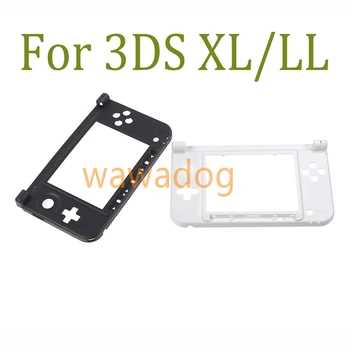 10pcs Strede Rámu Náhradné Súpravy na Bývanie Shell Kryt Prípade Spodnej Konzoly Pre Nintendo 3DS XL/LL Hra Príslušenstvo