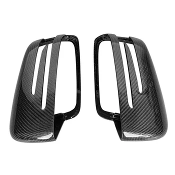 Carbon Fiber Spätné Zrkadlo Bývanie Kryt-Bočné Zrkadlo Pokrytie pre Mercedes Benz W218 W221 W246 W117 W204 A45 S C 63 AMG