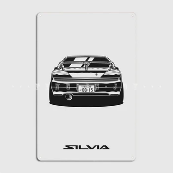 Silvia S15 Zadné Kovové Doska Plagát Nástennú Maľbu Pub Garáž Vytvoriť Garáž Dekorácie Tin Podpísať Plagát
