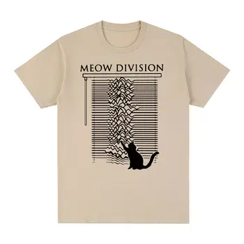 Joy Division Neznámy Radosť mačka Vintage T-shirt Módne 80s Post-Punkovej Kapely Bavlna Mužov tričko Nové Tee Tričko Dámske Topy