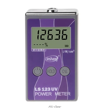 LS123 UV Power Meter Ultrafialové Intenzitu Prestupu Odmietnutie Hodnotiť Tester pre UV priepustnosť meranie Nové