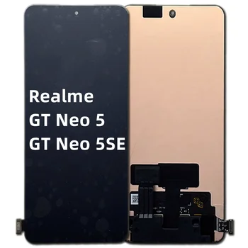 LCD Originál / TFT Na Realme GT Neo 5 / 5SE GT3 LCD Displej Screen Dotknite sa položky Digitalizátorom. Montáž RMX3706 / RMX3700 Náhradné