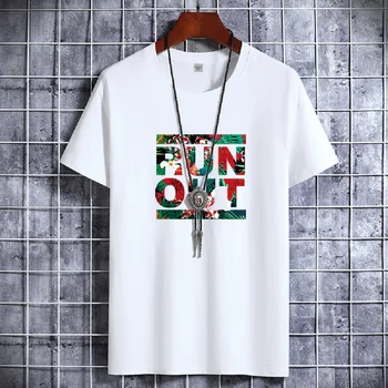 2023 T Shirt pre Mužov Oblečenie Goth Lete Hip Hop Manga Nadrozmerné Beží Tričká Mužov Telocvični Oblečenie Harajuku Streetwear Tee Tričko