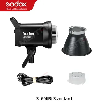 Godox 2800-6500K SL60IIBi COB LED Video Svetlo 2.4 G Bezdrôtového/Bluetooth Ovládanie neprerušované Svetlo Bowens Mount pre Nahrávanie Videa