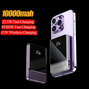 10000mah Magnetické Wireless Power Banky Pre iPhone 12 13 14 22.5 W Rýchle Nabíjanie Externej Batérie Powerbank Pre Xiao Huawei
