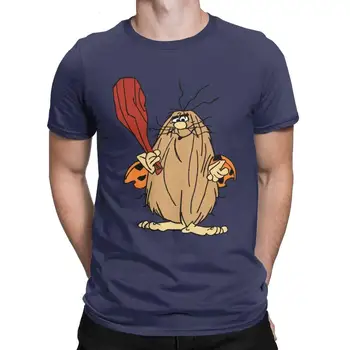 Pánske T-Shirts Kapitán Caveman Cavey Stále napájanie Bavlna Tee Tričko Krátky Rukáv T Košele Crewneck Originálne Oblečenie