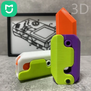 Mijia 3D Mrkva Nôž Skladacie Hračky Nôž Dekompresný Malá Hračka Detí, Hračky